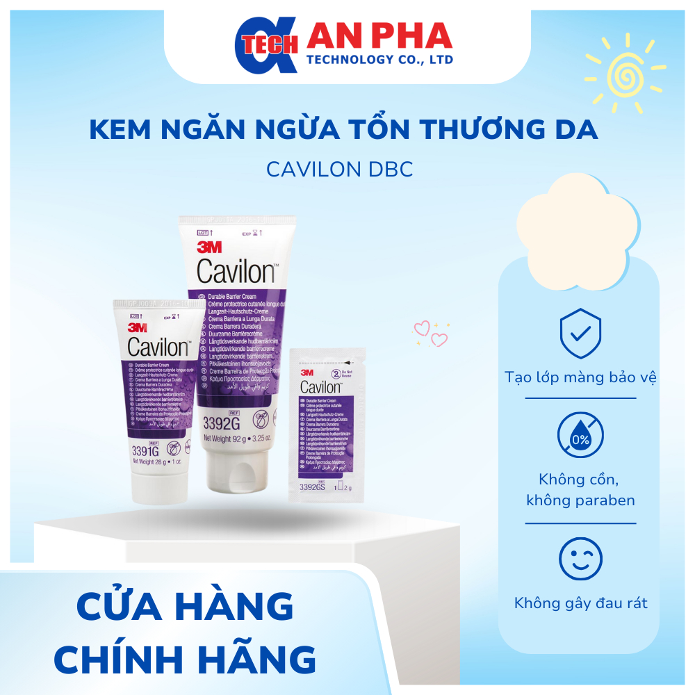 Cream Cavilon DBC 3M ngăn ngừa tổn thương da