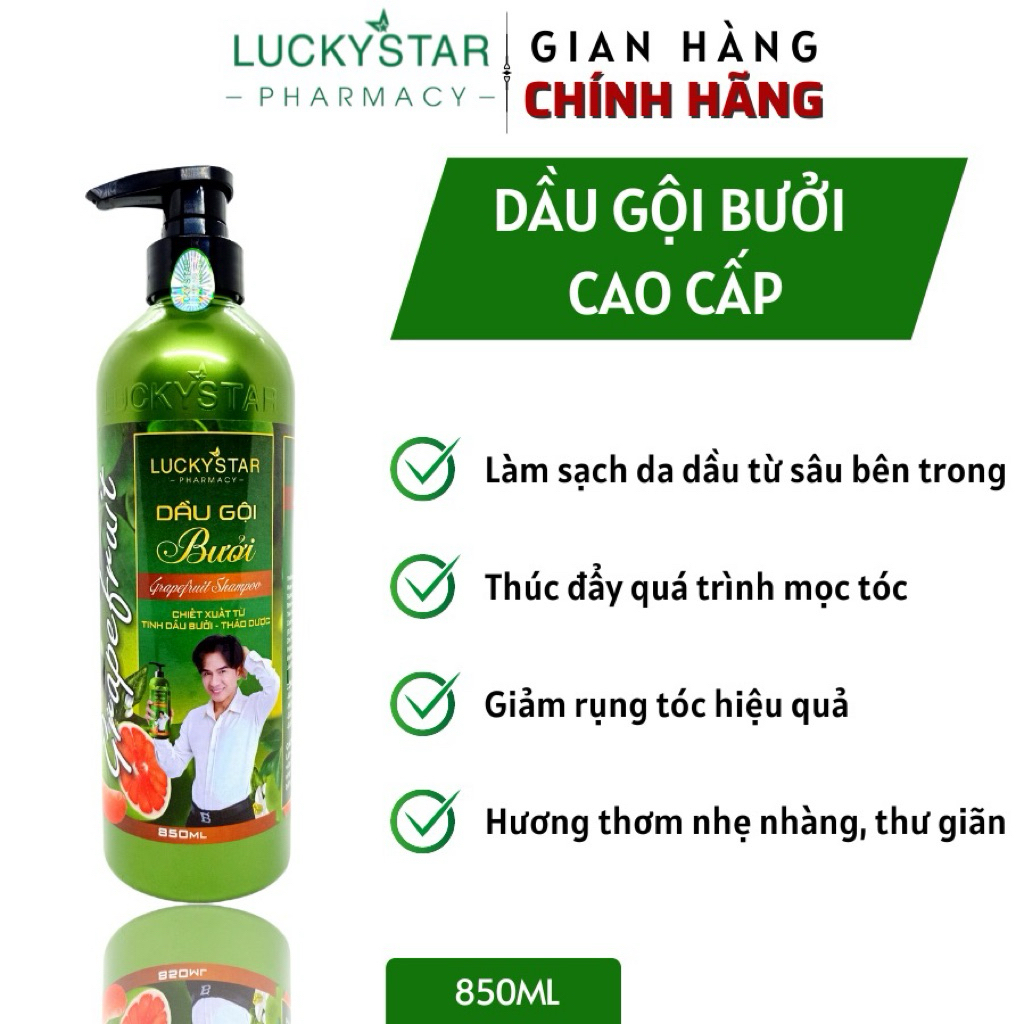 Dầu Gội Bưởi Lucky Star