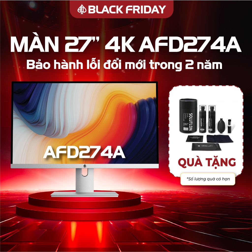 Màn hình máy tính AFD 274A 27'' 4K IPS 60hz DeltaE<2 - Chuyên Đồ Họa