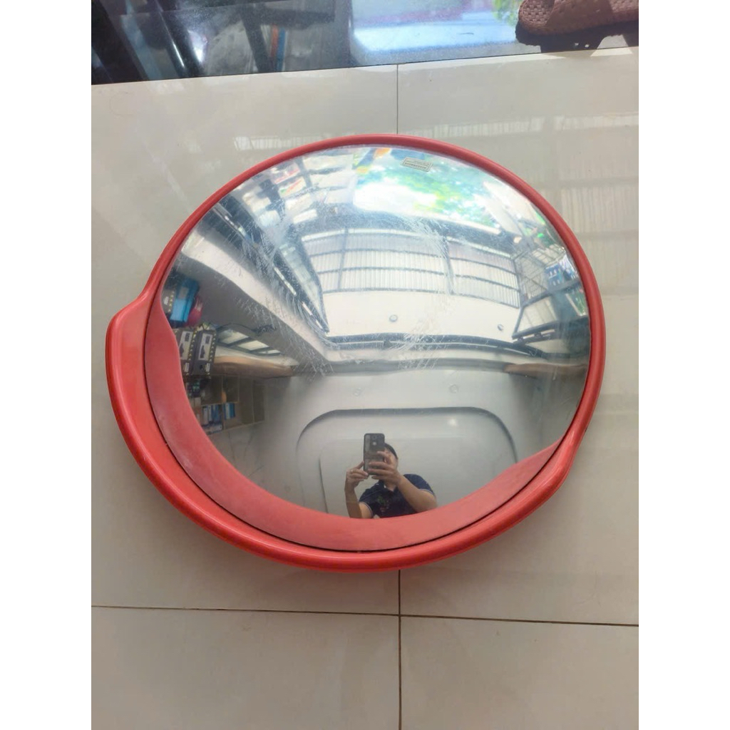 Gương Cầu Lồi Giao Thông D45 / D60 / D80 / D100 – Ngoài Trời Chống Va Đập – Quan Sát Góc Khuất