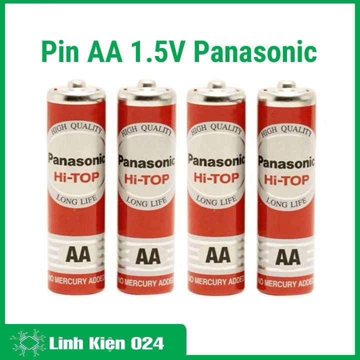Pin AA 1.5V Panasonic 2 Viên