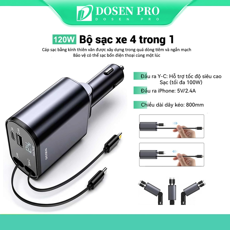 Top 6 Tẩu Xe Ô Tô Đáng Mua Nhất 2026: Sạc Nhanh, Tiện Lợi Cho Mọi Hành Trình