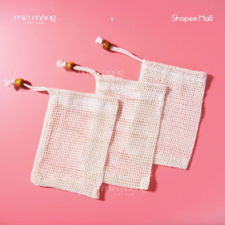 [Top Value] Túi Lưới Tạo Bọt Xà Phòng, Xà Bông Cục Tiện Lợi Loại Xịn Có Dây Rút, Dày Dặn Nhiều Mẫu Mã