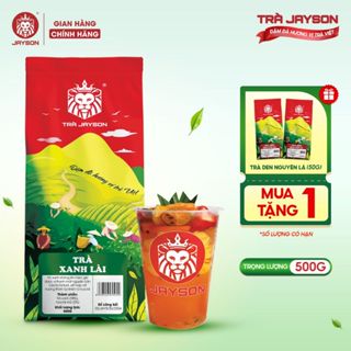  Trà Xanh Lài Cao Cấp JAYSON Chát Nhẹ Hương Hoa Lài Pha Chế Trà Sữa Trà Trái Cây Đậm Vị 