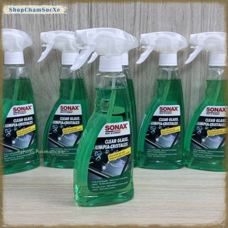 Nước lau kính xe ô tô Sonax Clear glass (làm sạch & trong gương kính)