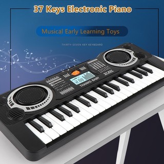  Đàn Piano Điện Tử 37 Phím Cho Bé Nhạc Cụ Đồ Chơi Phát Triển Âm Nhạc Cho Trẻ 