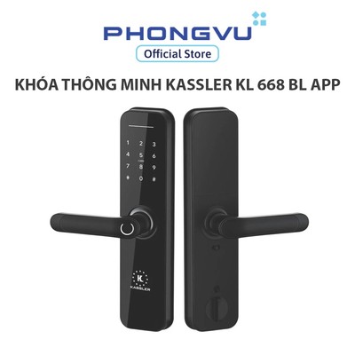 Khóa thông minh Kassler KL 668 BL APP - Bảo hành 36 tháng