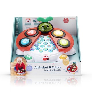Đồ chơi học màu và chữ hình bọ cánh cam - Alphabet & Colors Learning Beetle Infantino