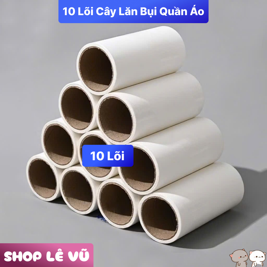 [ComBo] 10 Lõi Lăn Bụi Thay Thế -Dành Cho Cây Lăn Bụi Quần Áo .[S21TT]