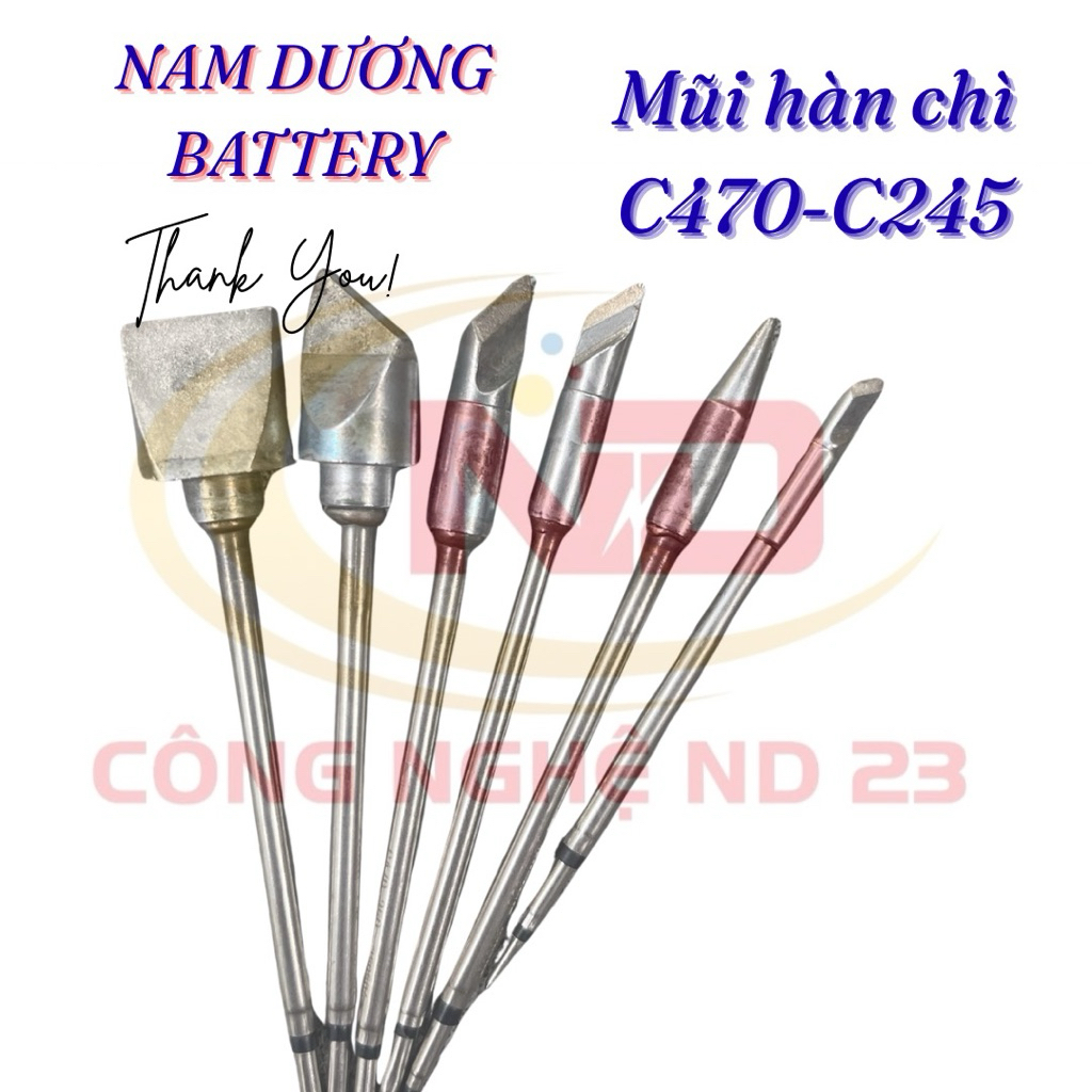 MŨI HÀN CHÌ C470 VÀ C245