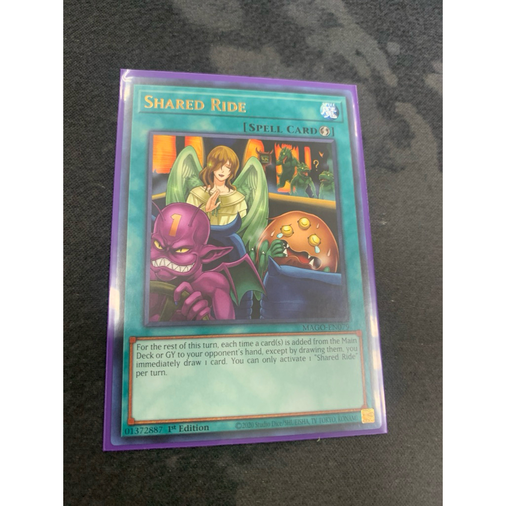 Thẻ Bài  Yu-Gi-Oh - Shared Ride - MAGO-EN079 - Chính Hãng Konami