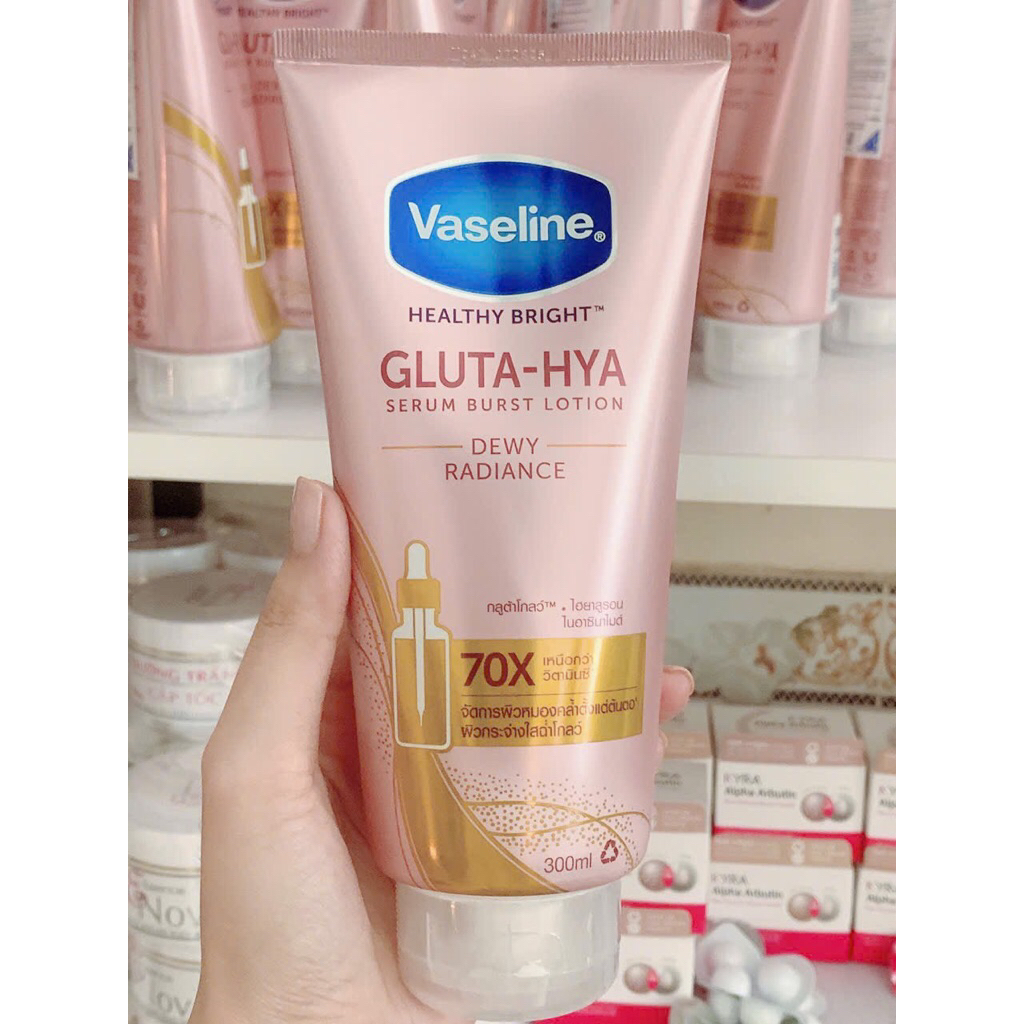 Dưỡng Thể Vaseline Hồng 70X Chuẩn Thái 300ml