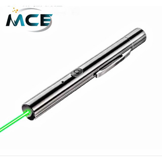 Bút laser chơi với mèo MCE LS-307B màu xanh lá cây usb di động có thể sạc lại