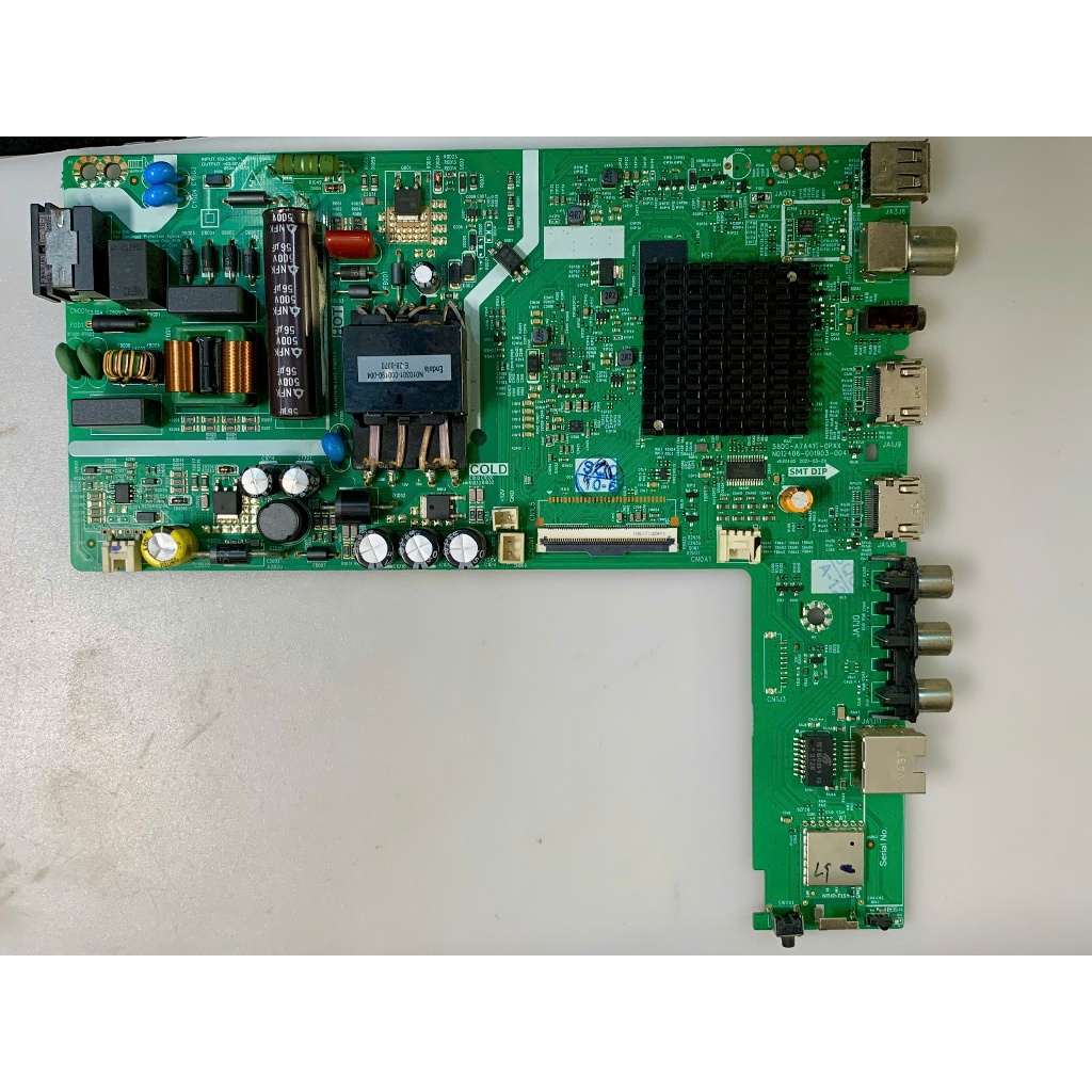 Bo main boar mạch linh kiện tivi tv CooCaa 32S3U nguồn, xử lý chung chính chủ khiển cap panel