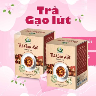  Combo Trà Gạo Lứt Túi Lọc Mix Hoa Nhài Cỏ Ngọt Vừng Đen Đậu Đen Xanh Lòng Lá Nếp Gạo Lứt 