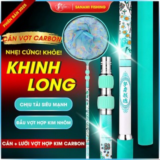  Cán Vợt CarBon Khinh Long Chuyên Săn Hàng Chất Lượng Cao PK62 
