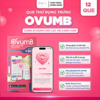  Que thử rụng trứng OVumB chính xác 99% có -App hỗ trợ 