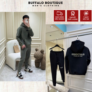  Bộ Quần Áo Nam Mùa Đông Ét Sen Sồ May Tag Cao Su Siêu Chất - Bộ Hoodie Nam Nữ Ét Sen Sồ Logo In Cao Su Nổi Siêu Đẹp 