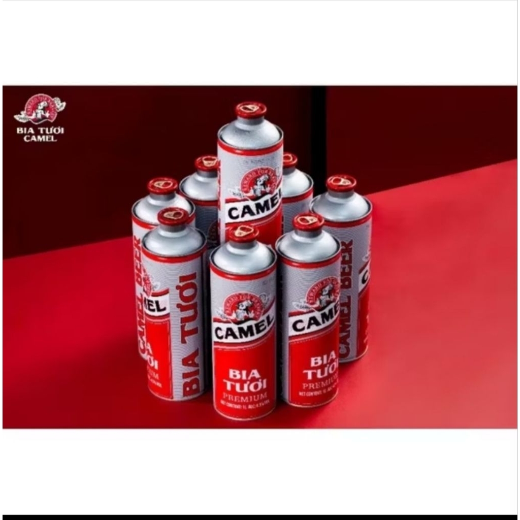 BIA TƯƠI CAMEL KEG 4.9% 1 LÍT (Thùng 8 Keg x 1 Lít)