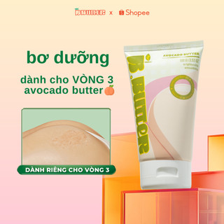   BAO BÌ MỚI  Kem giảm thâm mông BƠ dưỡng giảm thâm mông Bbutter Avocado cấp ẩm mịn mượt vòng 3 và body 100ML 