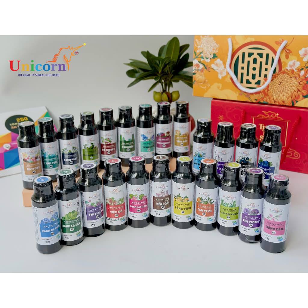 Màu Siro Thực Phẩm Unicorn 60g