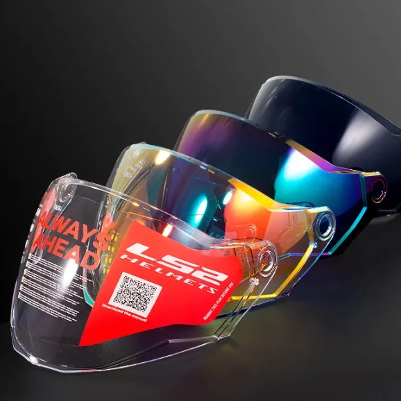 Kính Thay Thế LS2 OF610 – Kính Màu / Kính Khói / Kính Gương Cho Nón 3/4 LS2 OF610 Chính Hãng