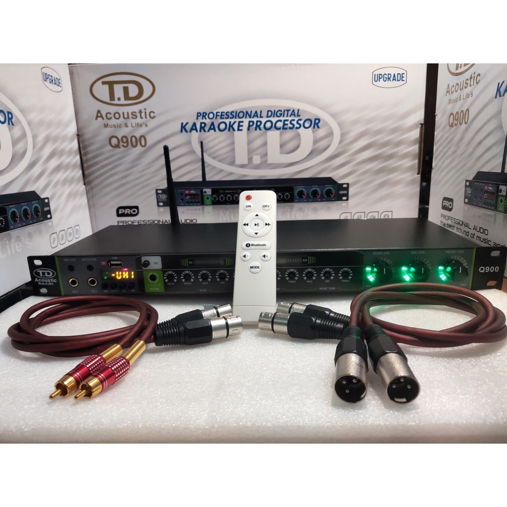 Vang Karaoke TD có chống hú,vang nhại mượt mà,điều khiển từ xa,bluetooth,quang học optical,usb,av.. 