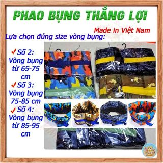 Phao đeo bụng hỗ trợ tập bơi cho người đi bơi, đi biển - Thương hiệu Thắng Lợi