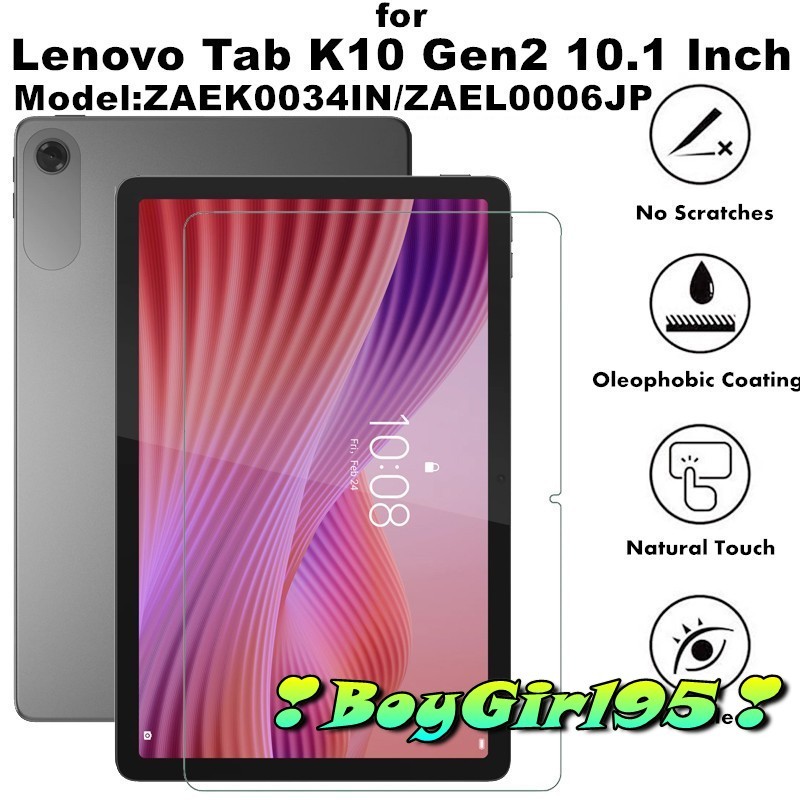 Kính cường lực Lenovo Tab K10 Gen 2 10.1 Inch 2025 trong suốt bảo vệ màn hình