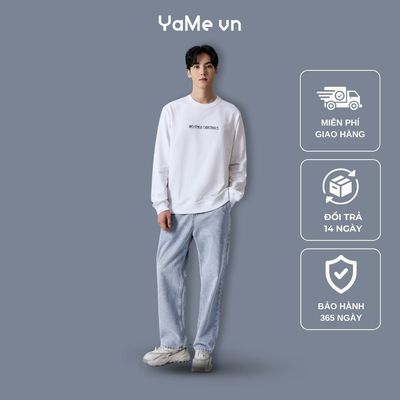 Quần Jean Nam Vải DurableTex™ Cực Bền, Lưng Thun Mặc Êm Bụng The Original 101 Dáng Rộng Rãi F4 23544 |YaMe|