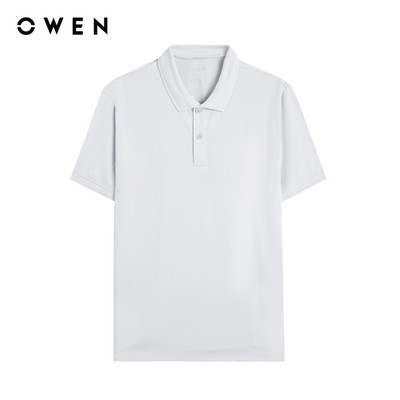 Owen - Áo polo Body Fit APV258034 màu Xám chất liệu Poly Spandex