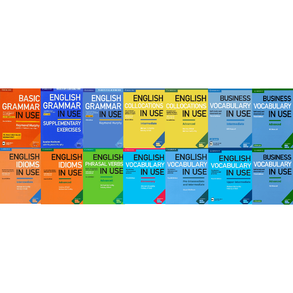 Sách tiếng anh – Cambridge in Use in màu | Bộ sách học tiếng Anh toàn diện