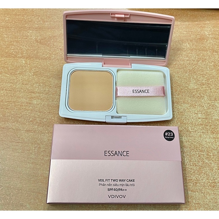 Phấn nền siêu mịn lâu trôi Essance Veil Fit 7g