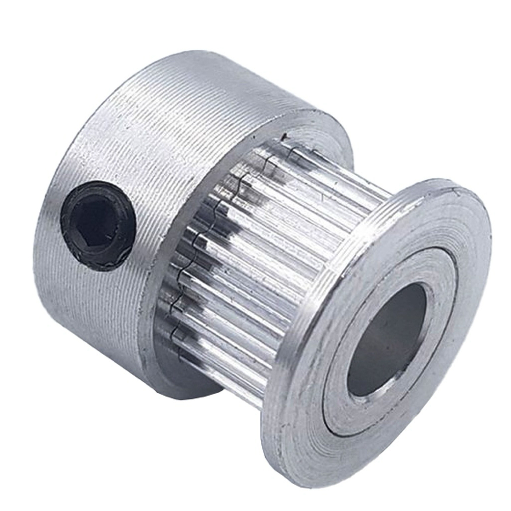 Pulley GT2 20 răng bản 6mm - Bánh răng nhôm cho đai GT2 6mm- HNK Components Hub