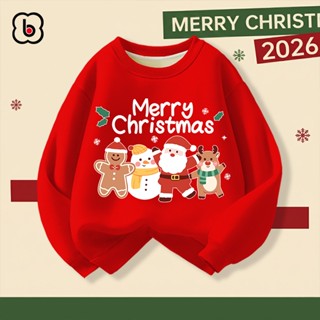  Áo nỉ cho bé Merry Christmas 2026 áo sweater cho bé trai bé gái đồ Noel giáng sinh in hình độc đáo 