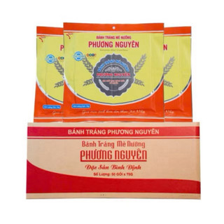  DATE MỚI  THÙNG 50 BÌ BÁNH TRÁNG MÈ NƯỚNG PHƯƠNG NGUYÊN 75g 