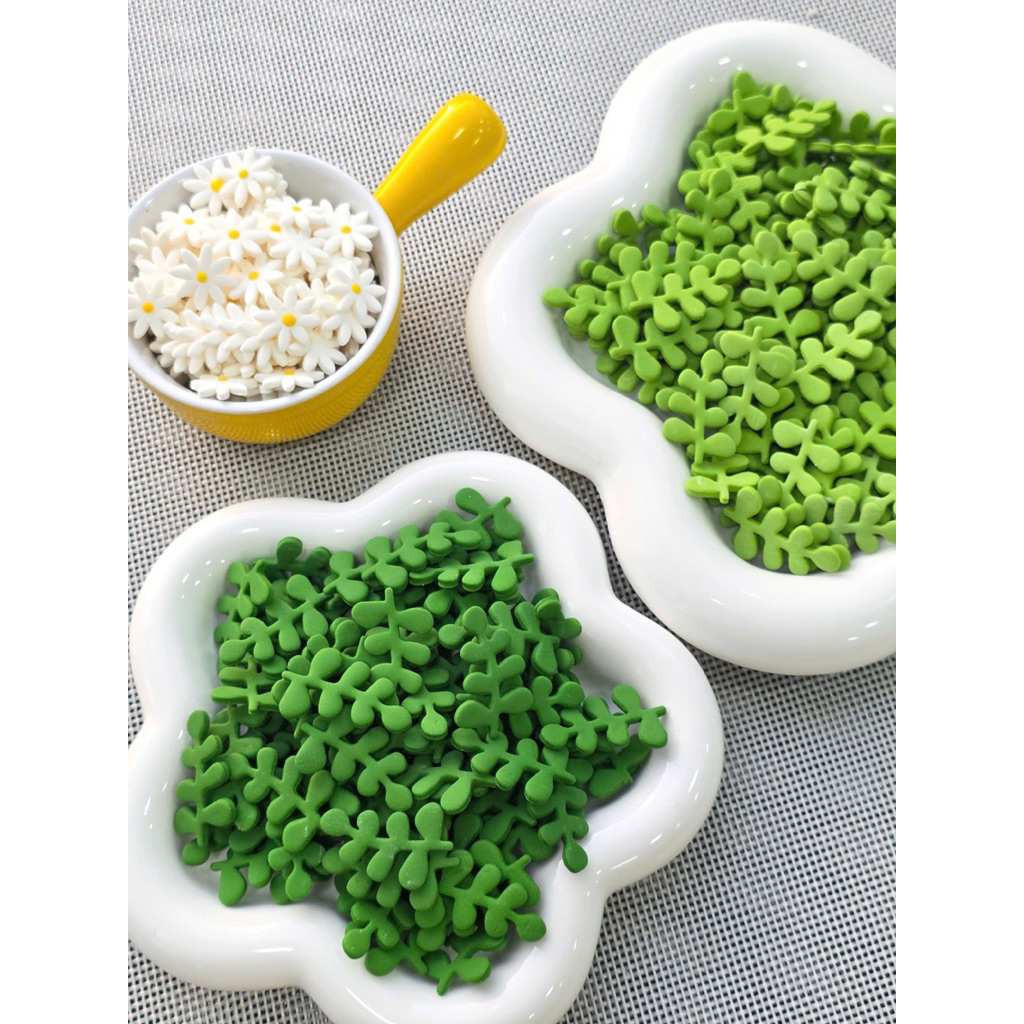 Lá cần thăng/lá Thanh hương Gumpaste trang trí bánh, đồ uống