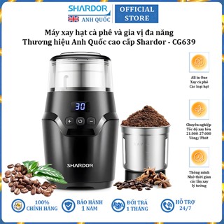 Máy xay hạt cà phê và gia vị đa năng thương hiệu Shardor CG639 - Công suất 150W (Bảo Hành 1 Năm)