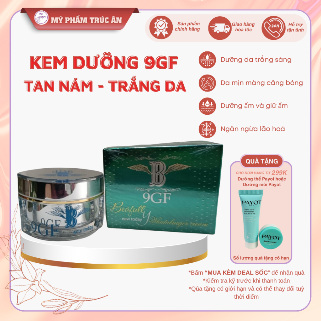 Kem nám 7GF dưỡng trắng tái tạo da