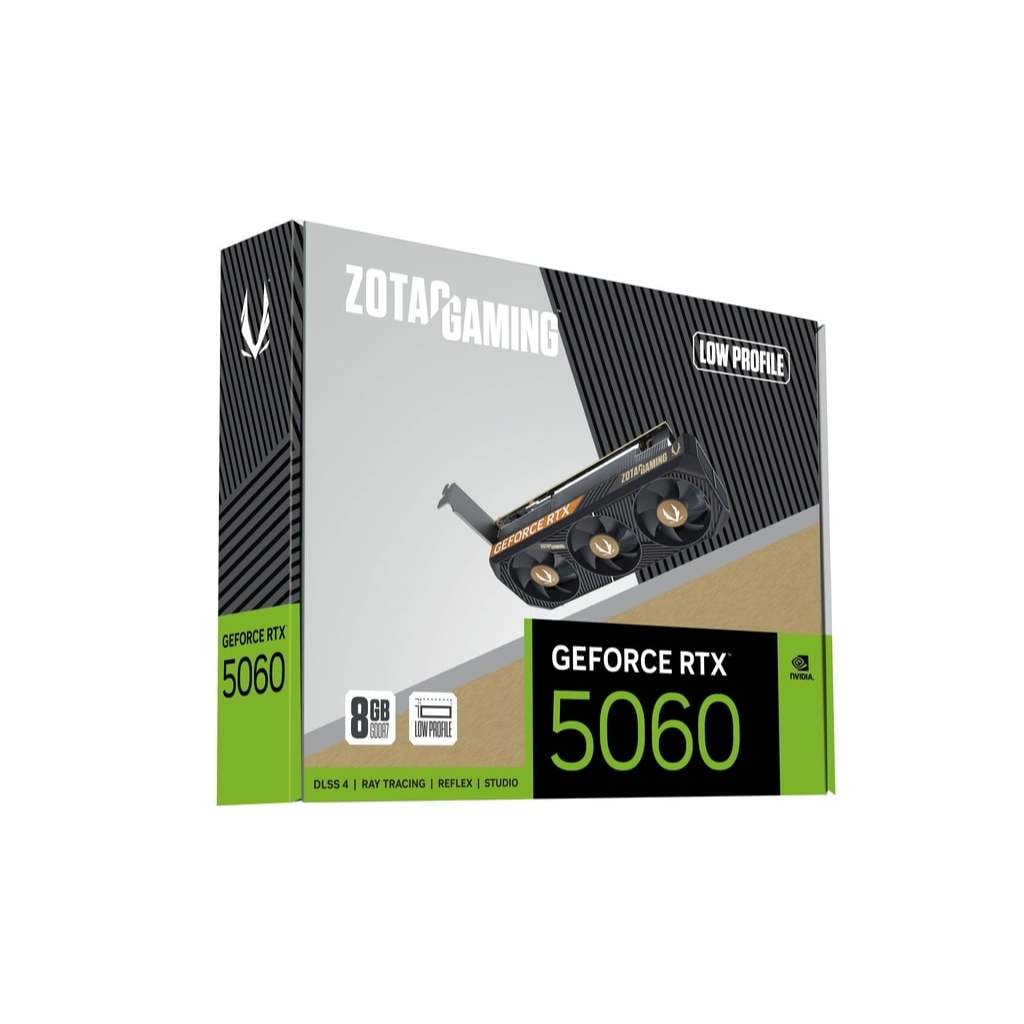 ZOTAC GAMING GeForce RTX 5060 Low Profile ZT - B50600L - 10L sức mạnh, thiết kế nhỏ gọn, tiện lợi | BigBuy360 - bigbuy360.vn