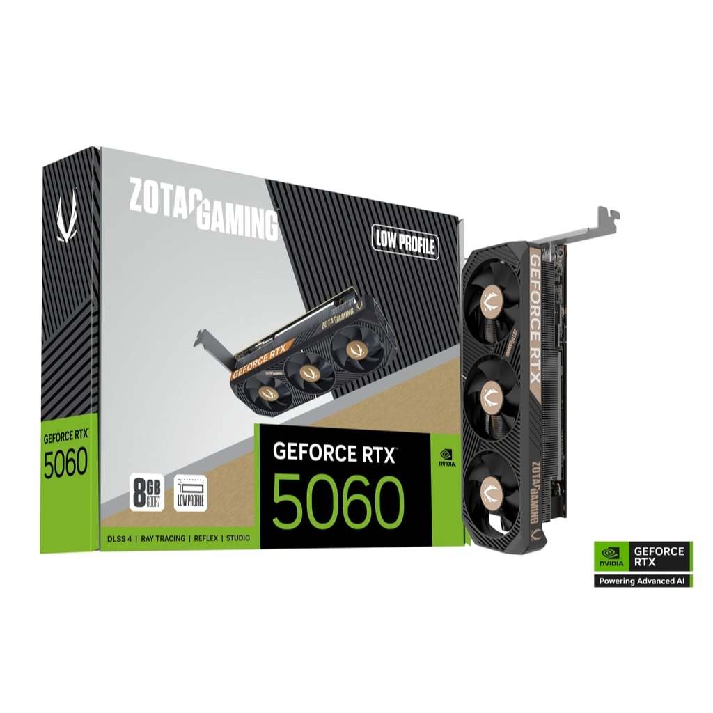 ZOTAC GAMING GeForce RTX 5060 Low Profile ZT - B50600L - 10L sức mạnh, thiết kế nhỏ gọn, tiện lợi | BigBuy360 - bigbuy360.vn
