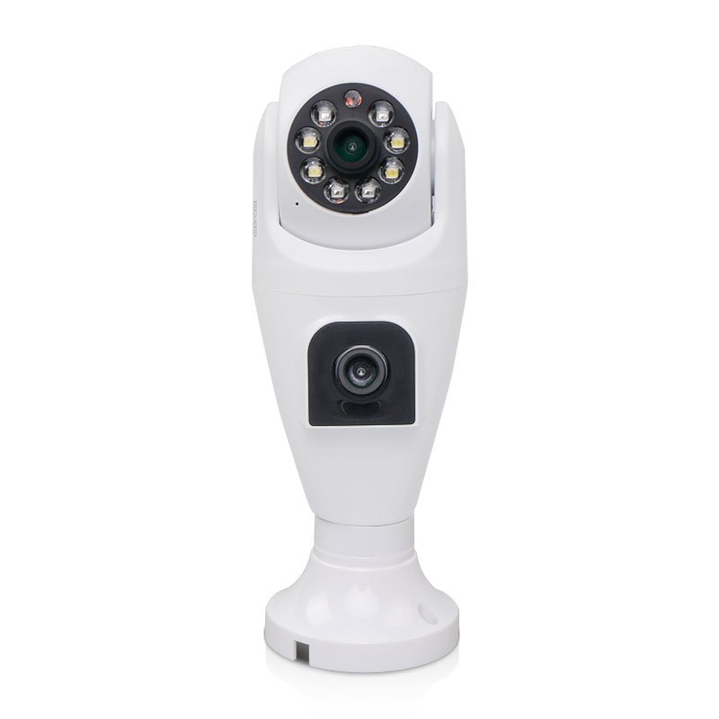 Aegis Home Store CCTV security camera Máy ảnh chống nước WIFI Máy ảnh bóng đèn 4mp+4mp