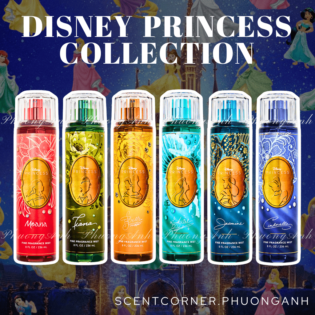 Jasmine | Belle | Cinderella - Body Mist Bath & Body Works 236ml