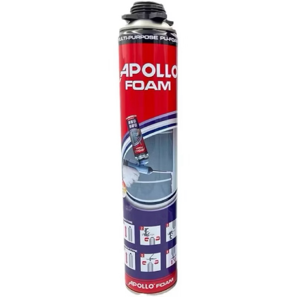 keo bọt nở APOLLO FOAM 750ml có vòi