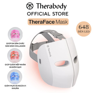  THERABODY Mặt Nạ Massage Ánh Sáng Sinh Học TheraFace Mask Trị Liệu LED Đạt Chứng Nhận FDA Loại II_Bảo hành 12 Tháng 