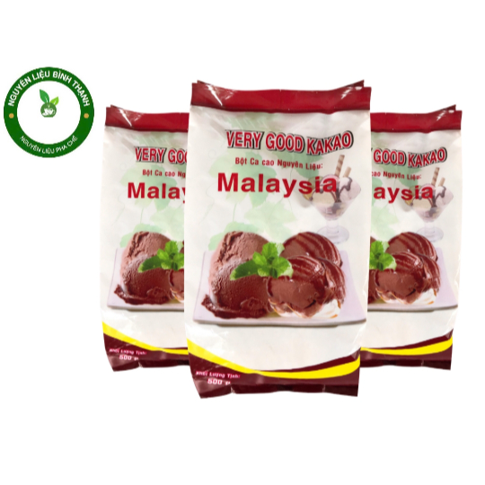 BỘT CACAO NGỌT VERY GOOD KAKAO - CACAO ĐẮNG VERY GOOD KAKAO BÍCH CƠ TÚI 500GR - CACAO MALAYSIA