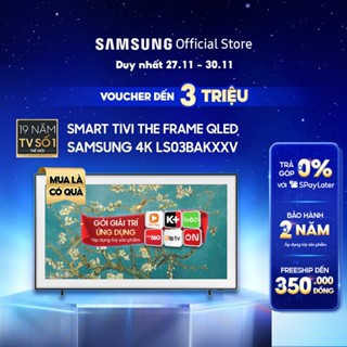  Smart Tivi The Frame QLED Samsung 4K 50 inch QA50LS03BAKXXV:Chính Hãng 