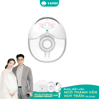  Máy hút sữa rảnh tay Kamidi Smart in hoa sen 