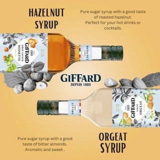 Syrup Giffard Hạt Dẻ (Halzenut) 1.000 ml - SGI004