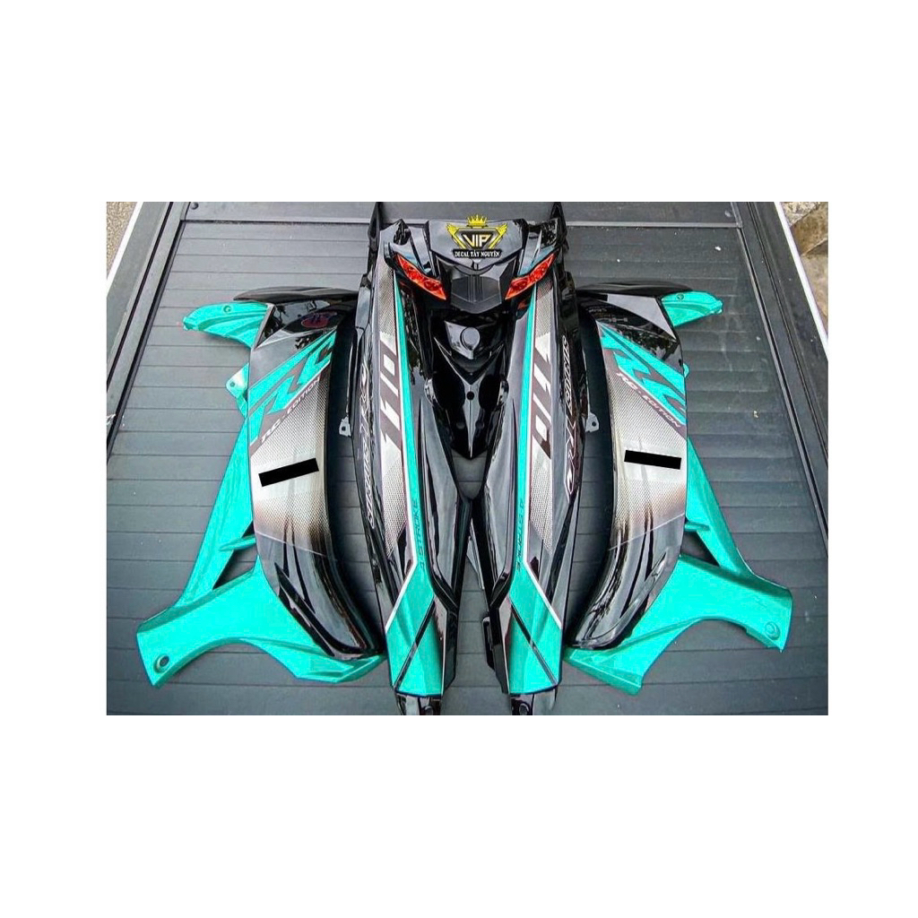 Dàn áo xe Sirius 50/110cc Nhựa ABS cao cấp Tem PVC 3 lớp